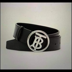 Authentic Burberry monogram motif belt